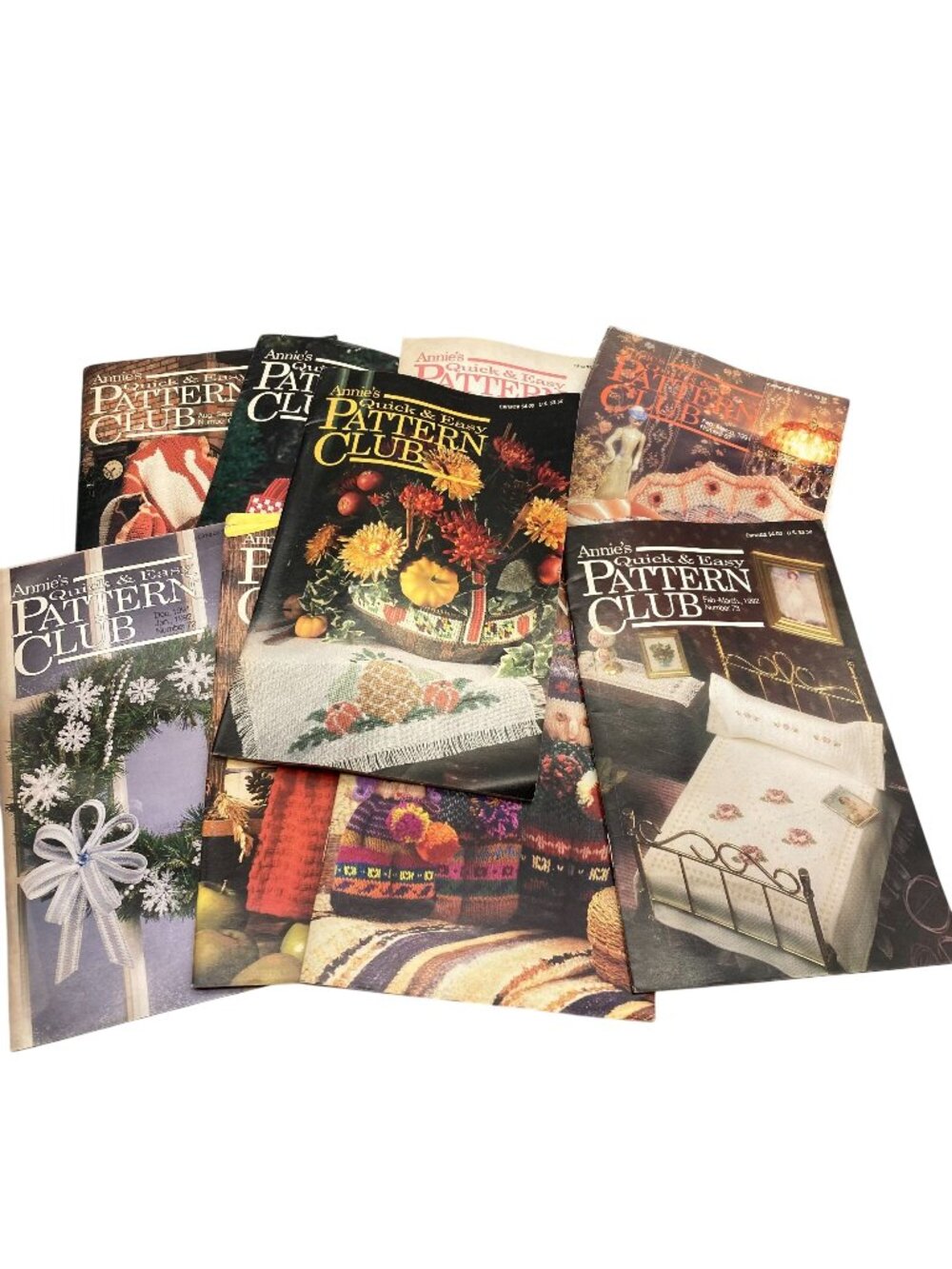 Vintage Annie's Pattern Club Magazine Lot, Quick and Easy Crafting Fun, 1990s